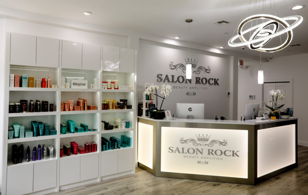 hair salon front desk