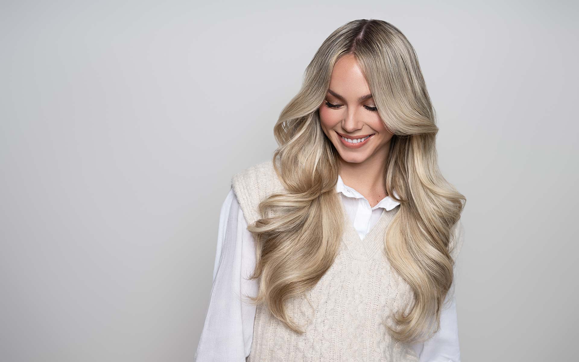 hair extensions model by Mercedes